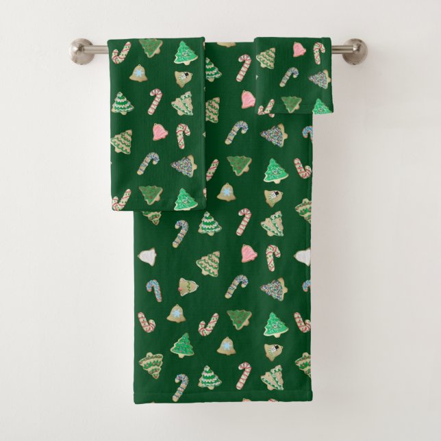 Conjunto De Toalhas Cookie Cutout Padrões Estilo 2 (Insitu)