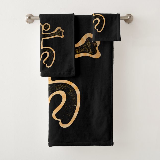 Conjunto De Toalhas Coqui Taino Boricua (Insitu)