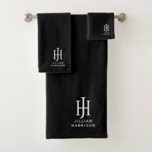 Cor-de-rosa esbranquiçada monograma elegante