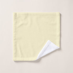 Conjunto De Toalhas Cor Sólido Amarelo Pálida - Cor - Tonalidade - Som