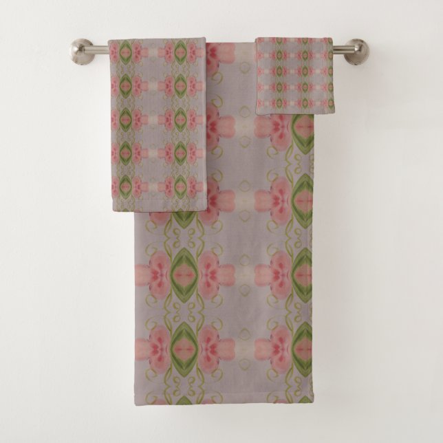 Conjunto De Toalhas Coral e uma dica de Mauve (Insitu)