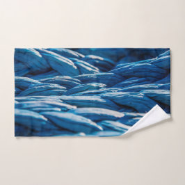 Conjunto De Toalhas Corda Azul