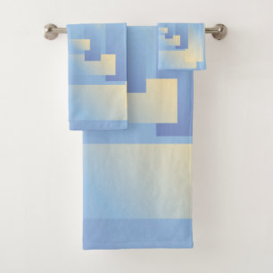 Conjunto De Toalhas cores brilhantes do céu