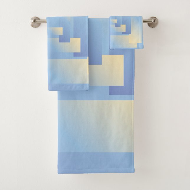 Conjunto De Toalhas cores brilhantes do céu (Insitu)