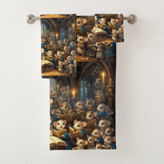 Conjunto De Toalhas Coro do Rato da Igreja (Insitu)