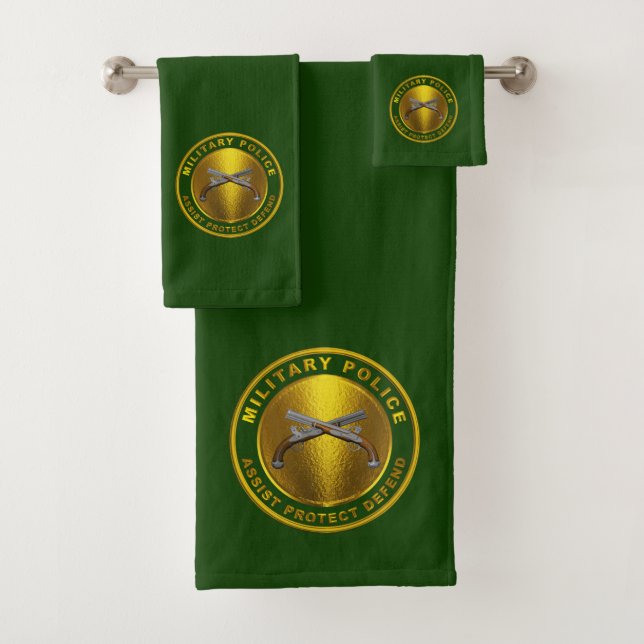 Conjunto De Toalhas Corpo de Polícia Militar PM (Insitu)