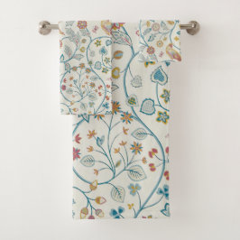 Conjunto De Toalhas Coruja Botânica e Berries