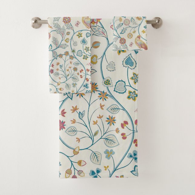 Conjunto De Toalhas Coruja Botânica e Berries (Insitu)