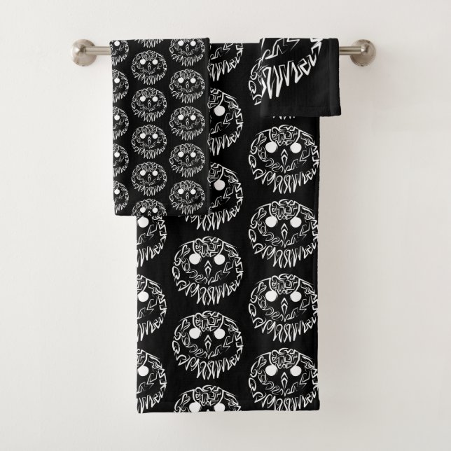 Conjunto De Toalhas Coruja Branca e Negra (Insitu)