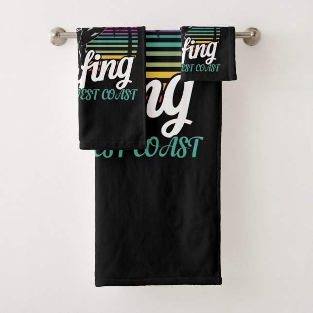 Conjunto De Toalhas Costa Oeste - Navegação na Califórnia (Insitu)