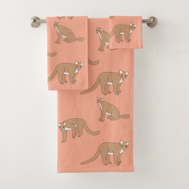 Conjunto De Toalhas Cougar (Insitu)
