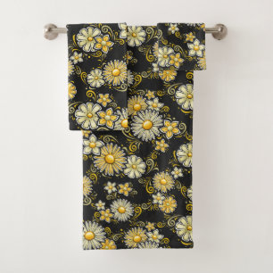Conjunto De Toalhas Country Daisy Mae