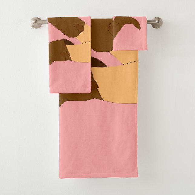 Conjunto De Toalhas Cowboy Boots (Insitu)