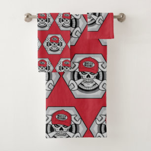 Conjunto De Toalhas Crânio mecânico