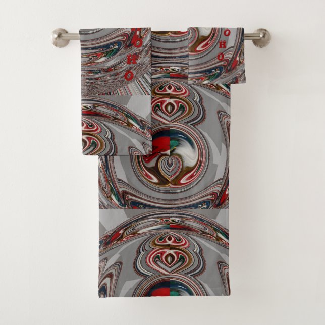 Conjunto De Toalhas Crie seu próprio Tenha um feliz Natal (Insitu)