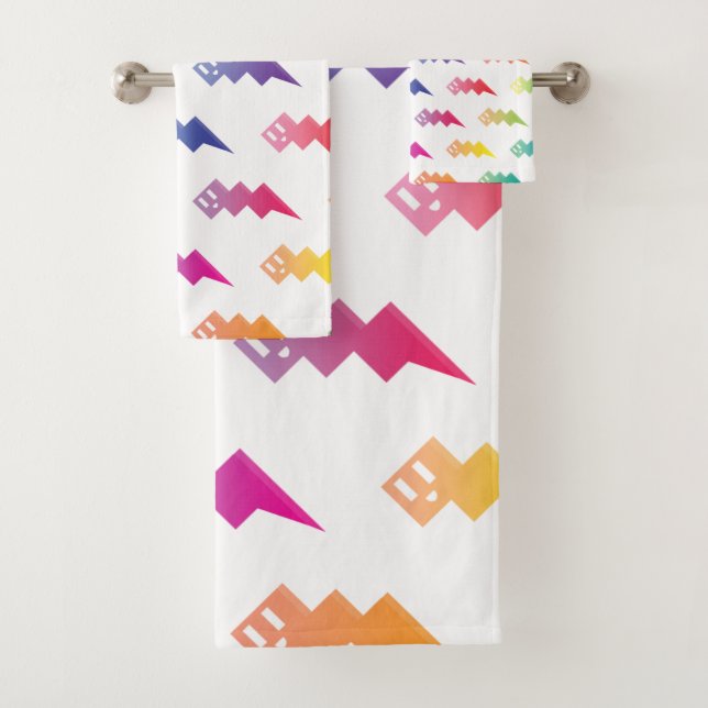 Conjunto De Toalhas Cromático [BOX3] (Insitu)