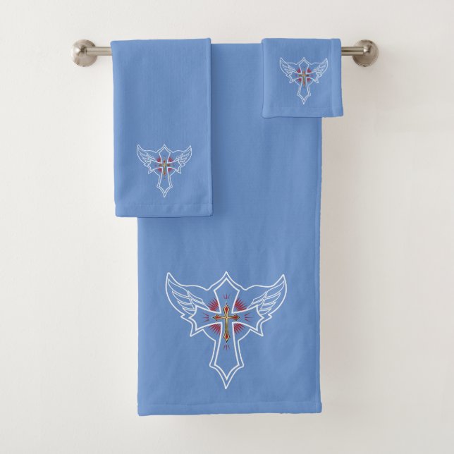 Conjunto De Toalhas Cruz cristã (Insitu)