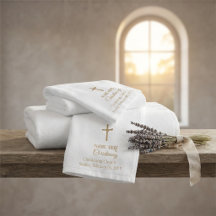 Cruz Dourada Personalizada Batismo Religioso, Cris
