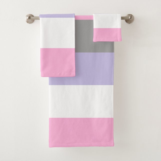 Conjunto De Toalhas Cupioromantic Pride Flag  (Insitu)