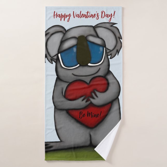 Conjunto De Toalhas Cute Koala Bear (Toalha de Banho)