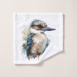 Conjunto De Toalhas Cute Kookaburra em uma filial, personalizado