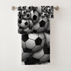 Conjunto de Toalhas da Bath da Estação do Futebol