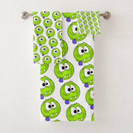 Conjunto de toalhas da face Emote