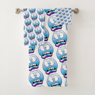 Conjunto de toalhas da face Emote