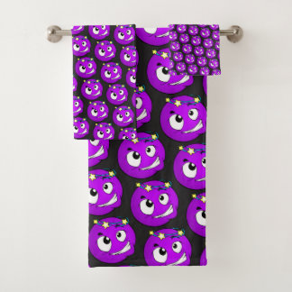 Conjunto de toalhas da face Emote
