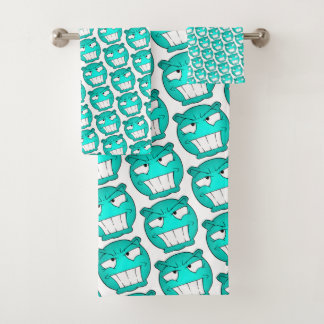 Conjunto de toalhas da face Emote