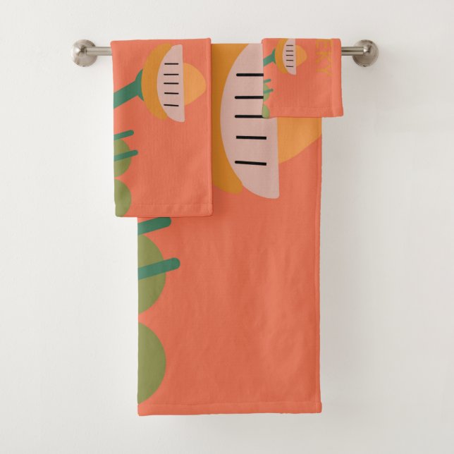 Conjunto de Toalhas da Flora Arteky (Insitu)