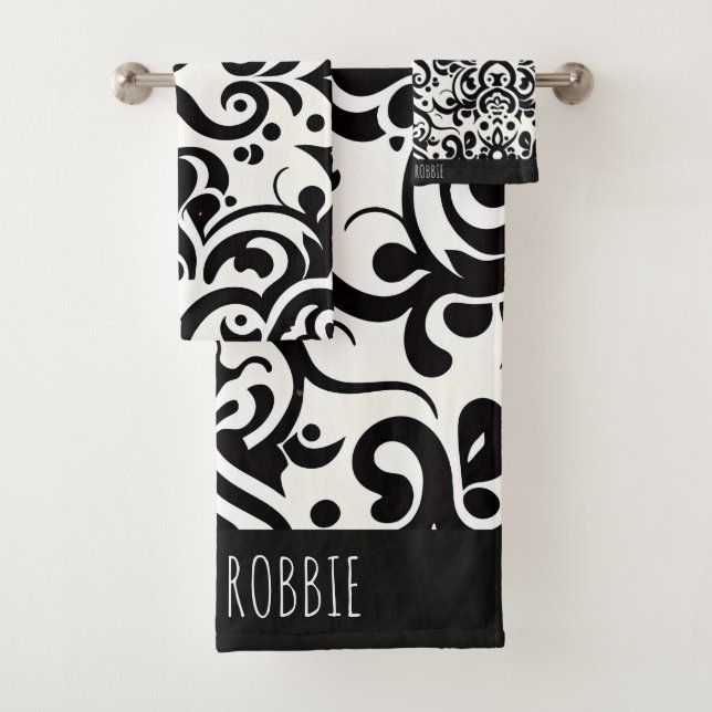 Conjunto De Toalhas Damasco Africano (Insitu)