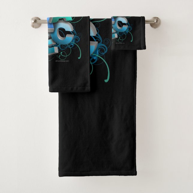 Conjunto De Toalhas Dança 3D (Primavera) (Insitu)
