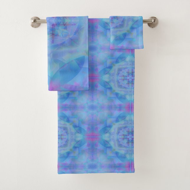 Conjunto De Toalhas Dançarina Azul (Insitu)