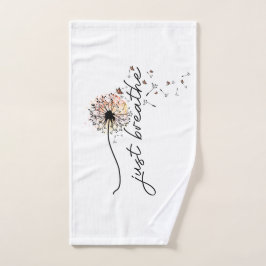 Conjunto De Toalhas Dandelion Wish Yoga Meditation Bath Towel Set