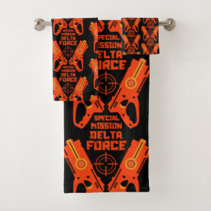 Conjunto De Toalhas Dart Gun Batalha