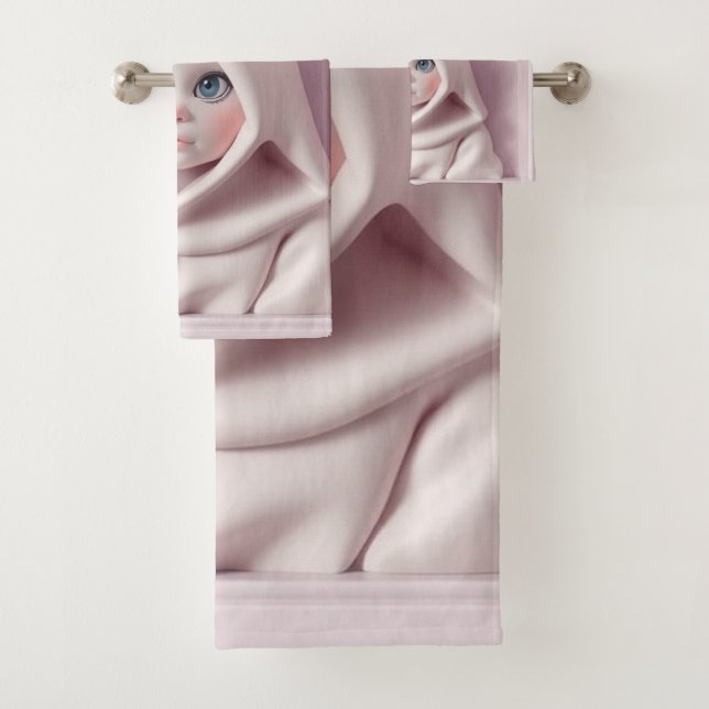 Conjunto De Toalhas „Das Mädchen im Zaubermantel“ (Insitu)