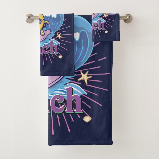 conjunto de toalhas de abacaxi engraçado (Insitu)