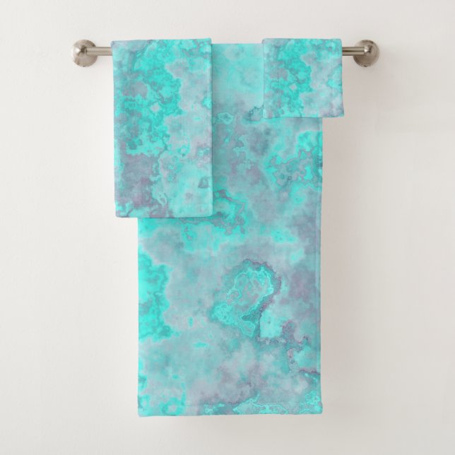 Conjunto de toalhas de Abstrato de bolso para marb (Insitu)