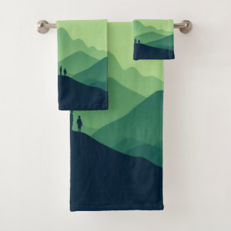 Conjunto de Toalhas de Algodão Premium - Suave e A