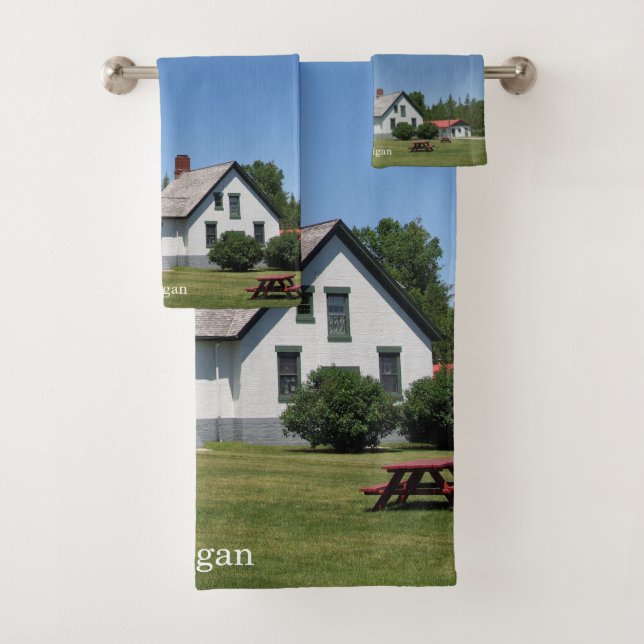 Conjunto de toalhas de anteparo da Ilha de Isle (Insitu)