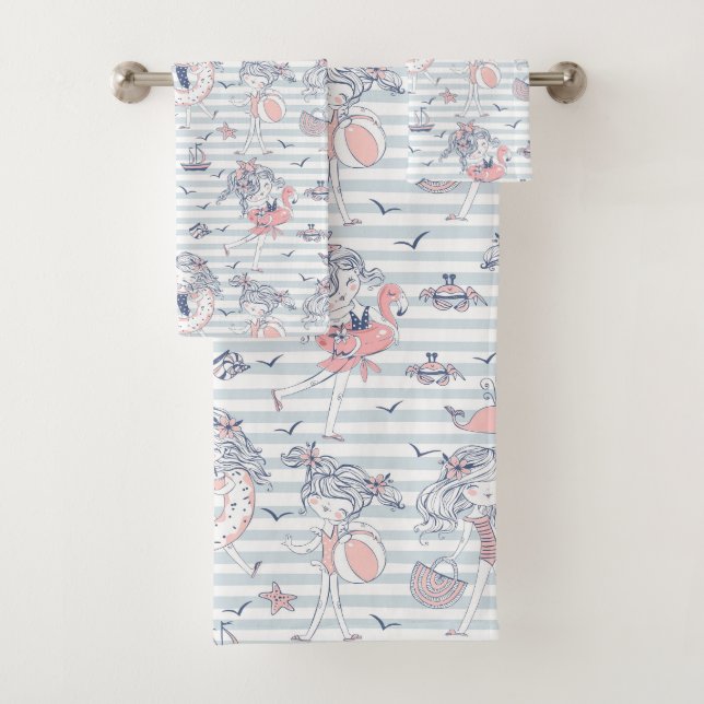 Conjunto de Toalhas de Bandas do Summertime (Insitu)