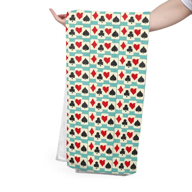 Conjunto de Toalhas de Bandeja Aqua Quartet (Criador carregado)