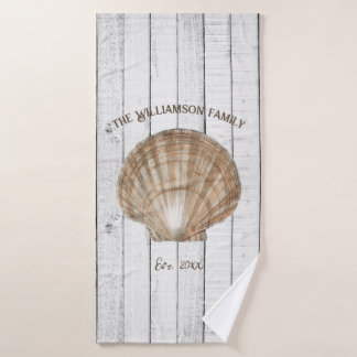 Conjunto de Toalhas de Bandeja de Shell Scallop Vi