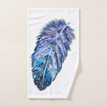 Conjunto de Toalhas de Banheira de penas - Cores p