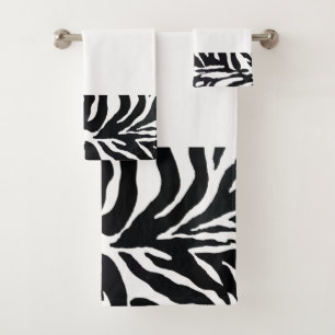 Conjunto de toalhas de banheira Impressão de Tigr