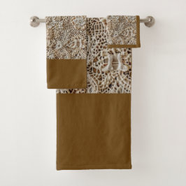 Conjunto de Toalhas de Banheiro