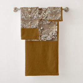Conjunto de Toalhas de Banheiro