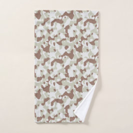 Conjunto de Toalhas de Banheiro Camo