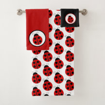 Conjunto de Toalhas de Banheiro da Joaninha